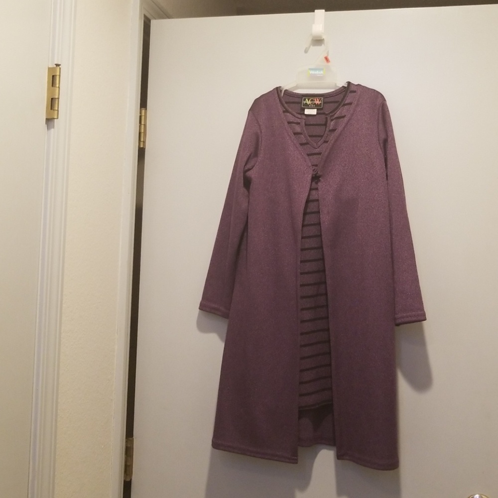 Dress, girls, 2pc coat/jacket